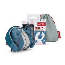 Load image into Gallery viewer, Alpine Hearing Protection - Muffy Kids Ear Muffs: Blue