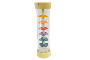 Wooden Beaded Rainmaker Pastel Colours