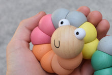 Load image into Gallery viewer, Wiggly Worm Wooden fidget - Pastel Pink