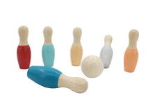 Load image into Gallery viewer, Wooden Kids Bowling Set - 6 Pin Set