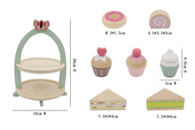 Load image into Gallery viewer, Wooden Cake Stand High Tea Set