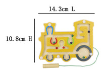 Load image into Gallery viewer, Wooden Magnetic Labyrinth - Train: On Sale was 15.95