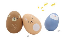 Load image into Gallery viewer, Wooden Animal Egg Shakers: Assorted Designs