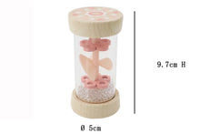 Load image into Gallery viewer, Wooden EcoWhirlie Baby Rattle: Pink