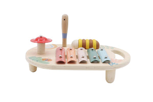 Wooden Spring Insect Musical Table - The Sensory Studio