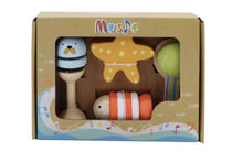 Load image into Gallery viewer, Wooden Musical Instruments 4 Piece Set: Ocean