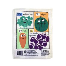 Load image into Gallery viewer, Jo &amp; Nic's Crinkly Cloth Baby Book: Fruit &amp; Vegetables