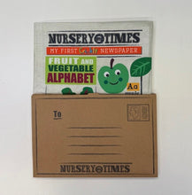 Load image into Gallery viewer, Jo &amp; Nic's Crinkly Cloth Baby Book: Fruit &amp; Vegetables