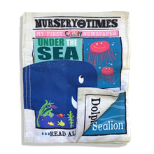 Load image into Gallery viewer, Jo &amp; Nic's Crinkly Cloth Baby Book:  Under the Sea
