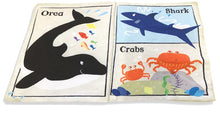 Load image into Gallery viewer, Jo &amp; Nic's Crinkly Cloth Baby Book:  Under the Sea