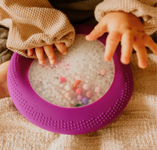 Load image into Gallery viewer, Jellystone Designs Peekaboo Sensory Bag: Galaxy (Purple)