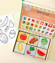 Load image into Gallery viewer, Lauren Sissons Studio: Fruit &amp; Veg Memory Matching Game