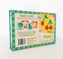 Load image into Gallery viewer, Lauren Sissons Studio: Fruit &amp; Veg Memory Matching Game