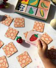 Load image into Gallery viewer, Lauren Sissons Studio: Fruit &amp; Veg Memory Matching Game