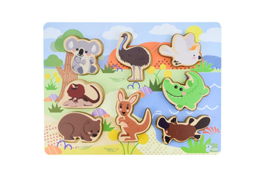 Wooden Chunky Puzzle: Australian Animals