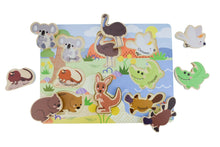 Load image into Gallery viewer, Wooden Chunky Puzzle: Australian Animals