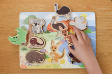 Load image into Gallery viewer, Wooden Chunky Puzzle: Australian Animals