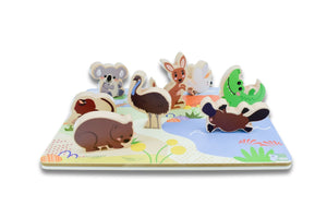 Wooden Chunky Puzzle: Australian Animals