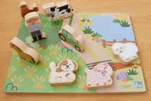 Load image into Gallery viewer, Wooden Chunky Puzzle: Aussie Farm Animals