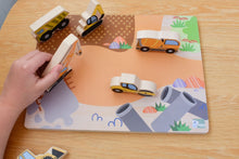 Load image into Gallery viewer, Wooden Chunky Puzzle: Construction Vehicles