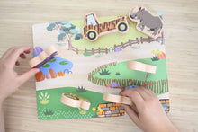 Load image into Gallery viewer, Wooden Chunky Puzzle - Zoo Animals