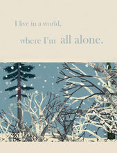 Load image into Gallery viewer, When I Feel Lonely: A book by Britta Teckentrup