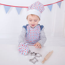 Load image into Gallery viewer, Bigjigs Toys - Chef&#39;s Apron &amp; Baking Set