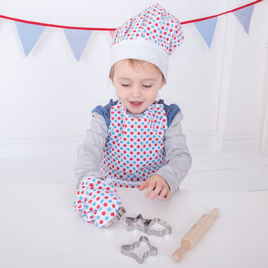 Bigjigs Toys - Chef's Apron & Baking Set - The Sensory Studio