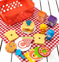 Load image into Gallery viewer, Fat Brain Toys Pretendables: Picnic Basket Set