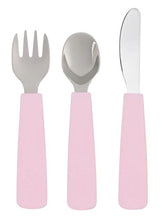 Load image into Gallery viewer, We Might be Tiny: Toddler Cutlery Set: Powder Pink