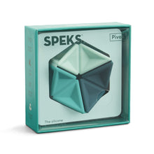 Load image into Gallery viewer, Speks Pivot Flexagon: Teal