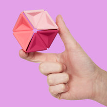Load image into Gallery viewer, Speks Pivot Flexagon: Magenta
