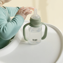 Load image into Gallery viewer, BIBS Silicone Sippy Bottle 150ml: Sage