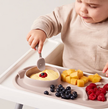 Load image into Gallery viewer, B.Box Silicone Roll &amp; Go Mealtime Placemat: Latte