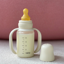 Load image into Gallery viewer, BIBS Silicone Sippy Bottle 150ml: Ivory