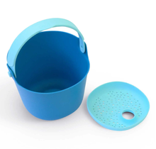 Load image into Gallery viewer, Quut Bucki Beach Bucket: Ocean Blue