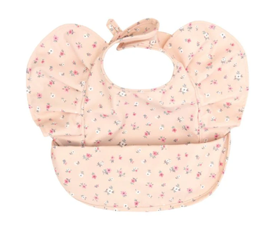 All 4 Ella Recycled Frills Bib: Daisy