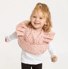 Load image into Gallery viewer, All 4 Ella Recycled Frills Bib: Leaves
