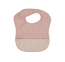 Load image into Gallery viewer, All 4 Ella Recycled Pouch Bib: Pink - The Sensory Studio