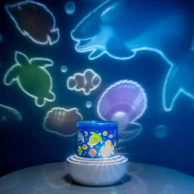 Rotating LED Nightlight Projector Sea Animal