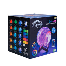 Load image into Gallery viewer, Lil Dreamers Moon Touch Lamp: Galaxy
