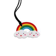 Load image into Gallery viewer, Jellystone Designs Chew Necklace: Rainbow (Bright)