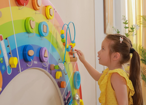 Rainbow Sensory Activity Wall Panel