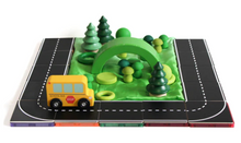 Load image into Gallery viewer, Learn &amp; Grow Toys: Magnetic Tile Toppers: Road Pack