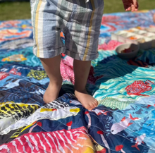 Load image into Gallery viewer, Rudie Nudie: Octopus’s Garden Picnic Rug
