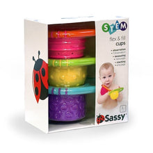 Load image into Gallery viewer, Sassy Baby: Flex and Fill Cups Bath Toy