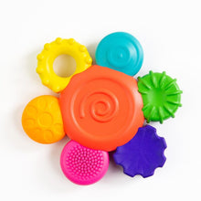 Load image into Gallery viewer, Sassy Baby: Flower Silicone Rattle &amp; Teether