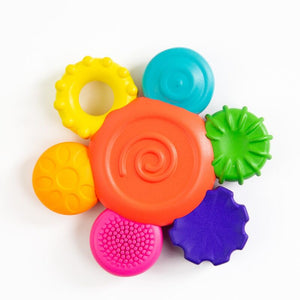 Sassy Baby: Flower Silicone Rattle & Teether