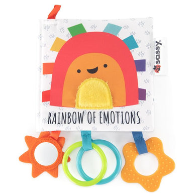 Sassy Baby: Rainbow Of Emotions Fabric Book