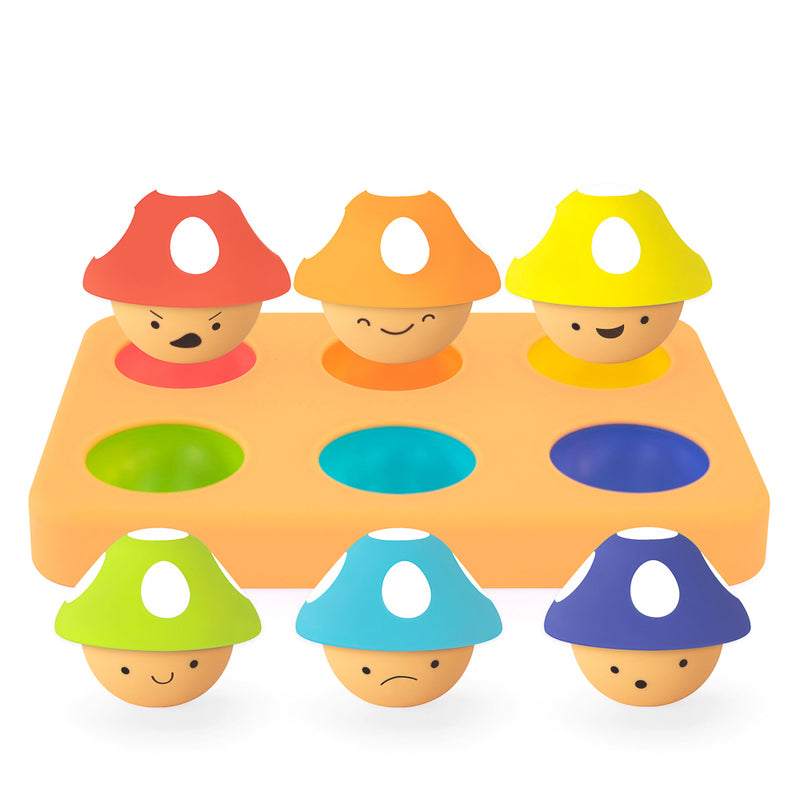 Sassy: Mischievous Mushrooms Colour Sorting Board